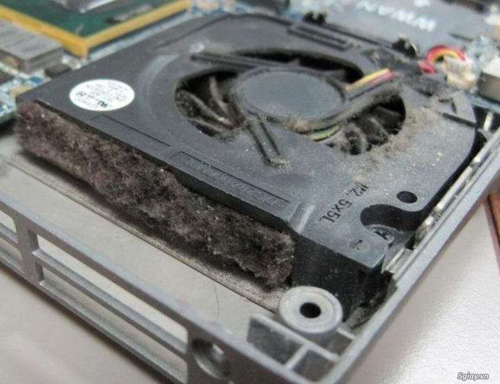 lỗi laptop sập nguồn do keo tản nhiệt khô