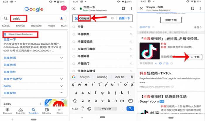 Cách đăng ký tài khoản tik tok Trung quốc - Hàn quốc trên android