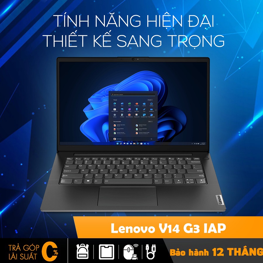 Laptop Lenovo V14 G3 IAP văn phòng giá rẻ tại Đà Nẵng