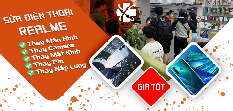 Dịch vụ sửa điện thoại Realme uy tín giá rẻ số 1 tại Đà Nẵng